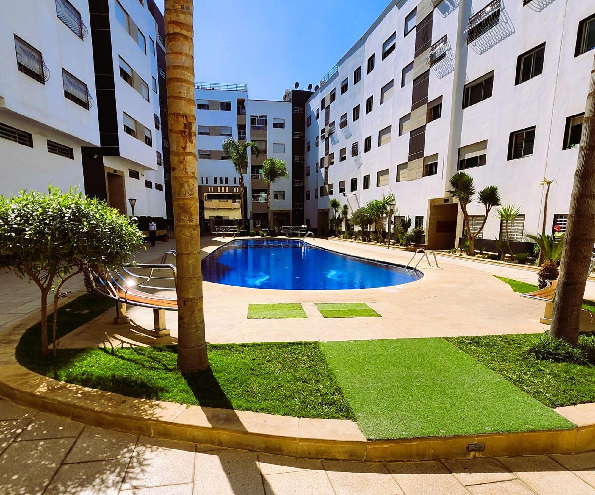 Confort Et Piscine, A 5 Min De Rabat Et Aeroport Salé エクステリア 写真